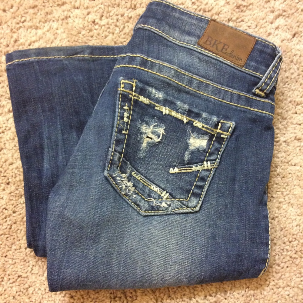 Like new women’s BKE bootcut denim!